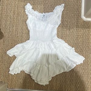 Princess Polly Love Galore Romper White